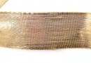 Gold spangled Braid 3 mm
