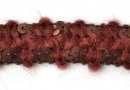 Fancy mohair spangles braid