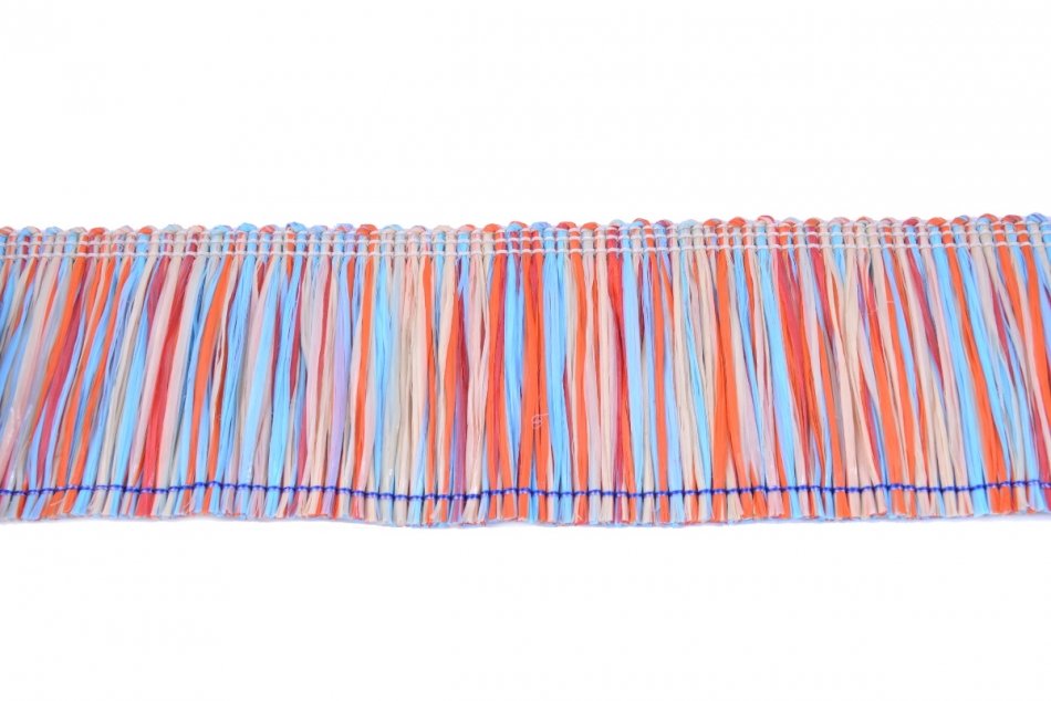 Frange multicolore